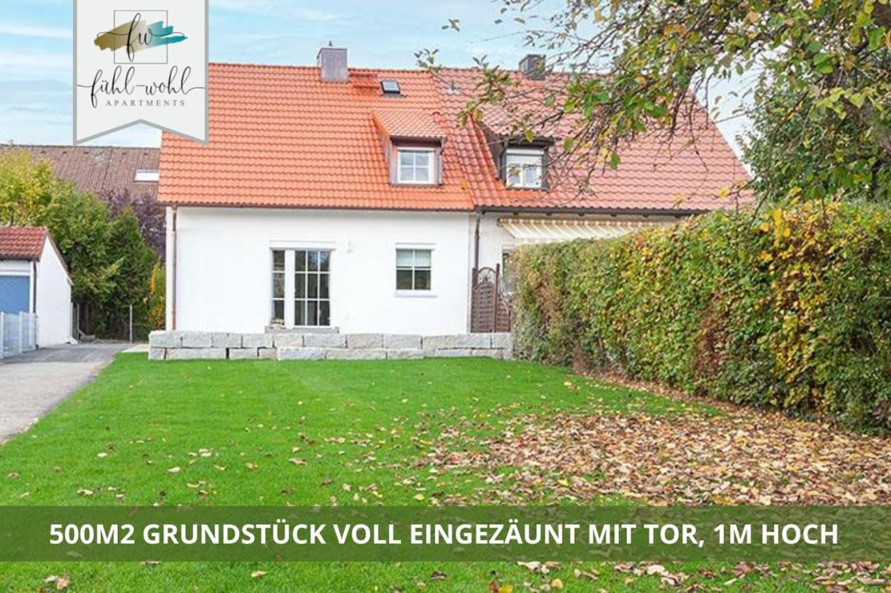 Ferienhaus Fantaisie - Wohnen Nahe Schlosspark -Stadtgrenze Bayreuth Fuer 1-5 Pers, Hunde Willkommen, Voll Eingezaeunt Eckersdorf Екстериор снимка